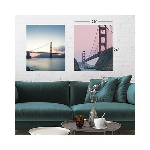 Custom Poster Cut Wall Skin - 20 x 24 in